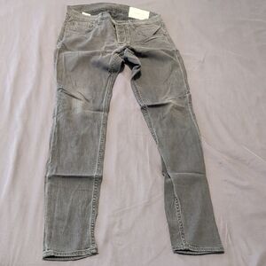 Men's Rag & Bone Gray Skinny Jeans, Size 32